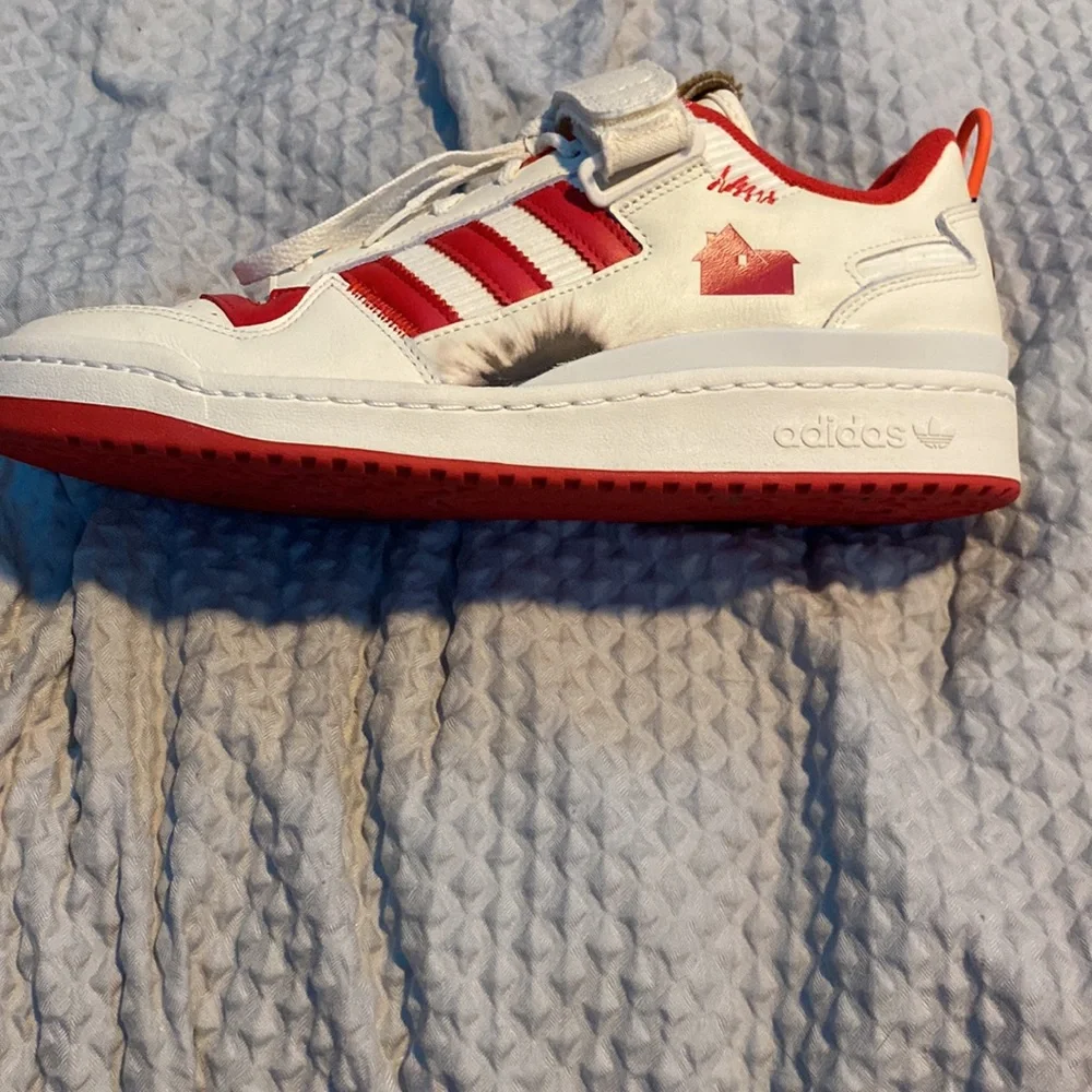 a pair of NMD ADDIDAS exclusive home alone collab - Picture 3 of 4